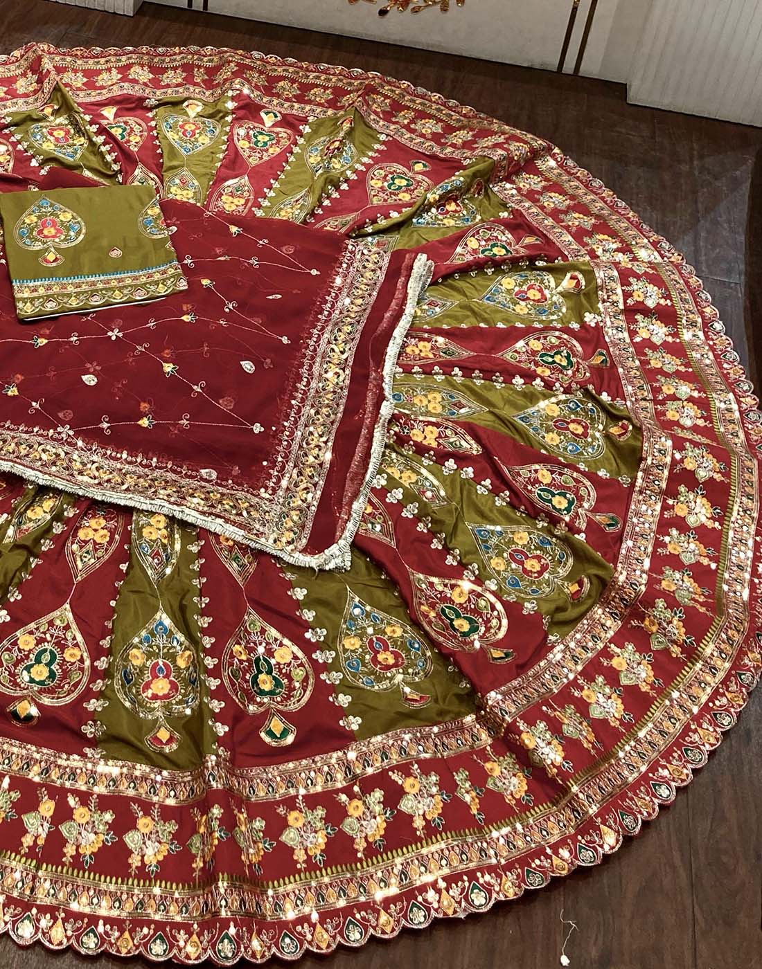 Kesariya Designer Poshak